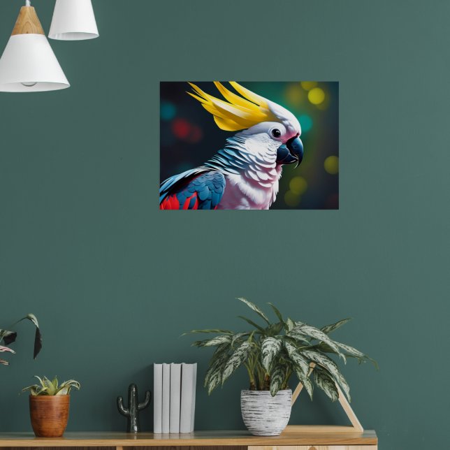 Cockatoposter Poster (Wohnzimmer 1)