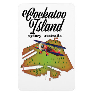 Cockatosinsel Sydney Australien Magnet