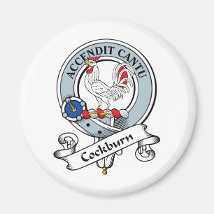 Cockburn Clan-Abzeichen Magnet