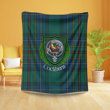 Cockburn Scottish Clan Tartan Wappen