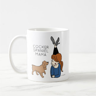 Cocker personnalisé Spaniel Mama Coffee Mug