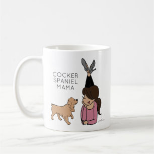 Cocker personnalisé Spaniel Mama Coffee Mug