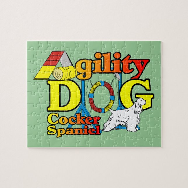 Cocker Spanel Agility (Horizontal)