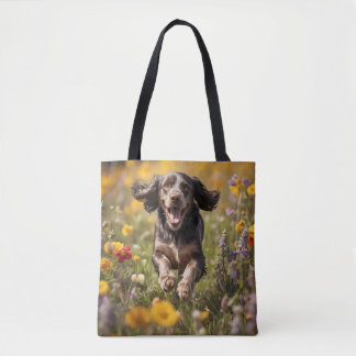 Cocker Spanel Elegant Tote Bag Tasche