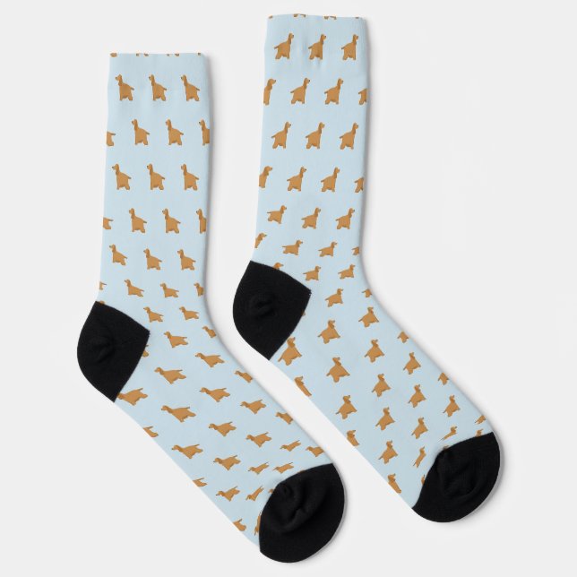 Cocker Spanel Hund Breeds Pattern Socken (Rechts)