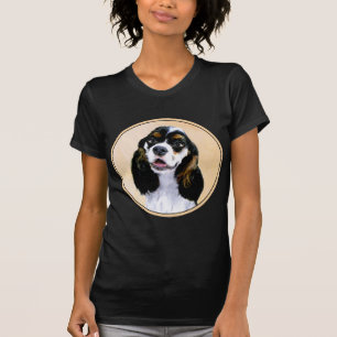 Cocker Spanel (Parti) Malerei - Original Dog Art T-Shirt