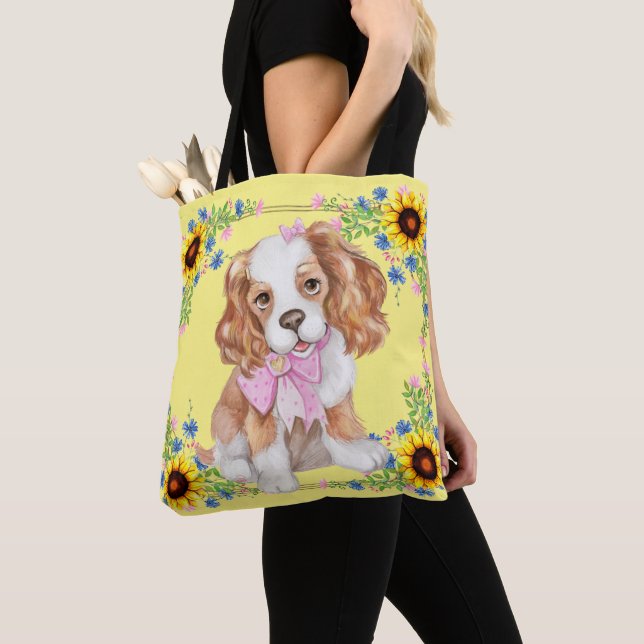 Cocker Spanel Puppy Tasche (Von Nahem)