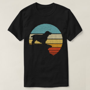 Cocker Spanel Retro Vintag 60er 70er Doppy Puppy T-Shirt