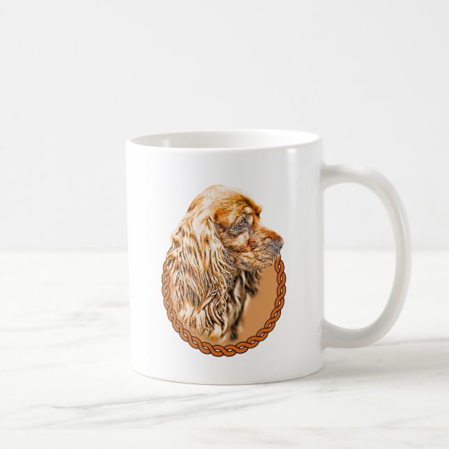 Cocker spaniel 001 kaffeetasse (Rechts)