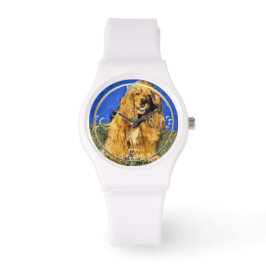 Cocker Spaniel Art Armbanduhr