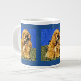 Cocker Spaniel Art Jumbo-Tasse