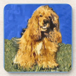 Cocker Spaniel Art Untersetzer