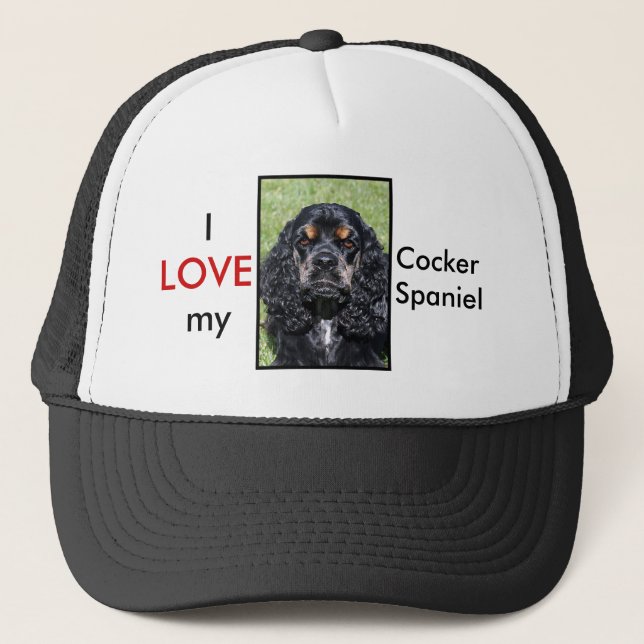 Cocker Spaniel Ball Casquette (Devant)