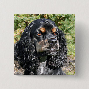 Cocker Spaniel Button