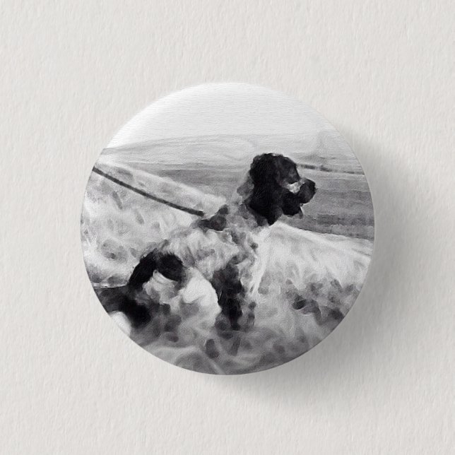 Cocker Spaniel Button (Vorderseite)