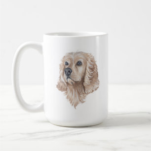Cocker Spaniel Chien Mug 15 oz