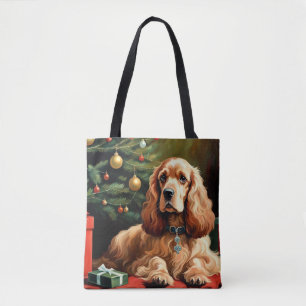 Cocker Spaniel Christmas Tasche