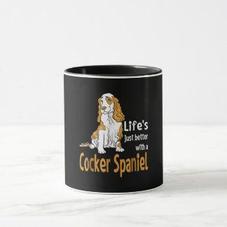 Cocker Spaniel | Das Leben ist einfach besser mit  Tasse