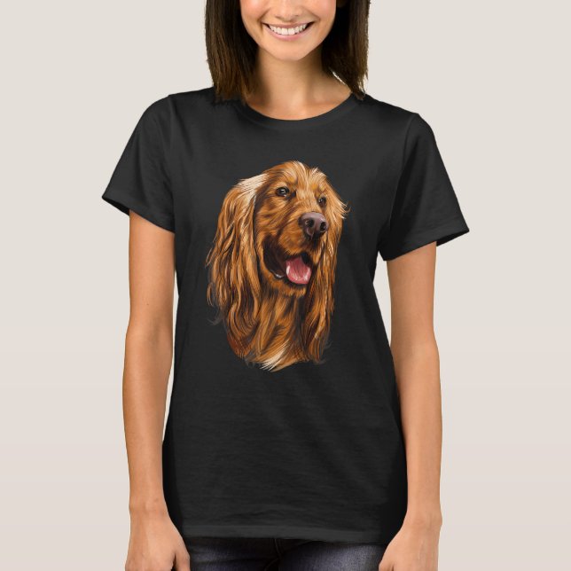 Cocker Spaniel Dog Breed T-Shirt (Vorderseite)
