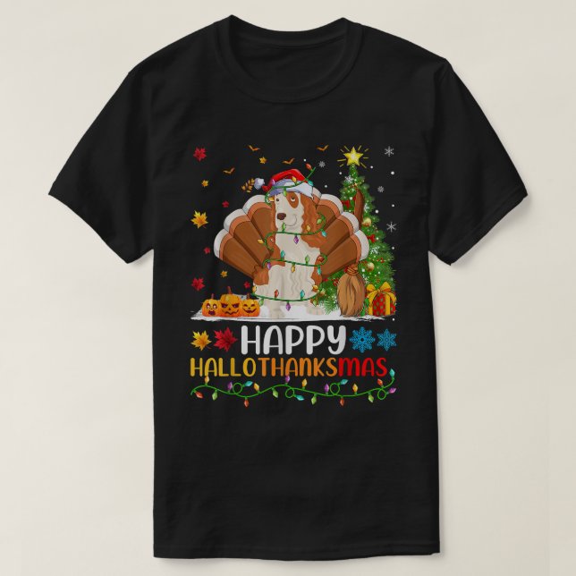 Cocker Spaniel Dog Lover Funny Cocker Spaniel Hell T-Shirt (Design vorne)