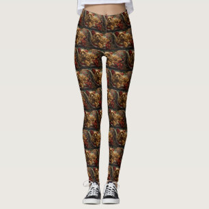 Cocker Spaniel Dog Weihnachtsfest Leggings