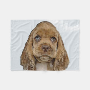 Cocker Spaniel Fleecedecke