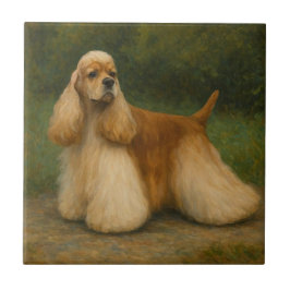 Cocker Spaniel Fliese