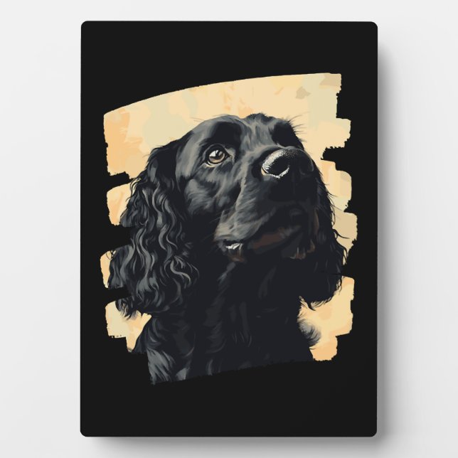 Cocker Spaniel  Fotoplatte (Vorderseite)