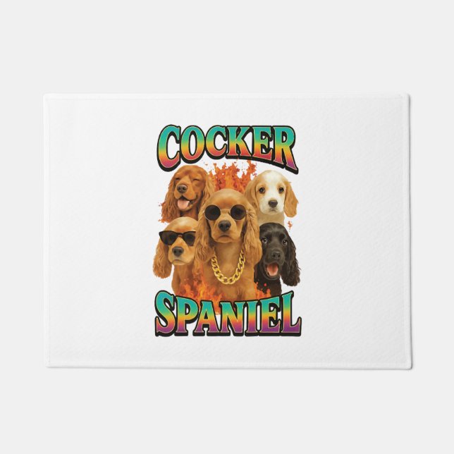 Cocker Spaniel  Fußmatte (Vorderseite)