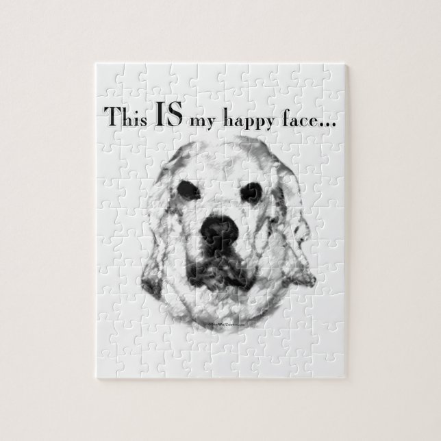 Cocker Spaniel Happy Face (Vertikal)