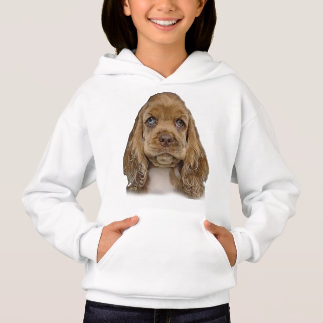 Cocker Spaniel Hoodie (Vorderseite)