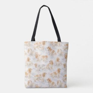 Cocker Spaniel Hund sanfte Wasserfarbe  Tasche