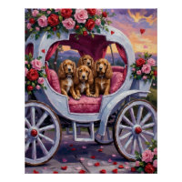 Cocker Spaniel Hund Valentinstag