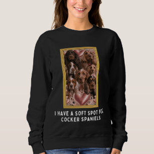 Cocker Spaniel Hundebesitzer - Vintage lustig Sweatshirt