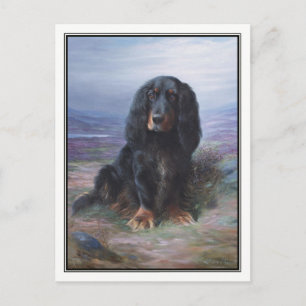 Cocker Spaniel in Highlands von Lilian Cheviot Postkarte