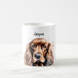 Cocker Spaniel Individuelle Name Kaffeetasse