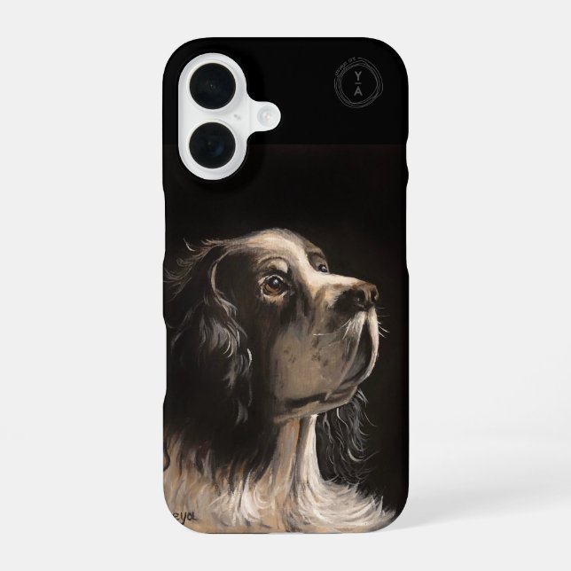cocker spaniel iphone case  16 hülle (Rückseite)