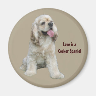 Cocker Spaniel Irresistible Magnet