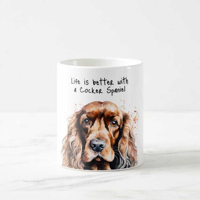 Cocker Spaniel Kaffeetasse (Mittel)