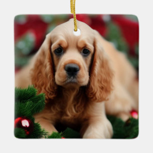 Cocker Spaniel Keramikornament