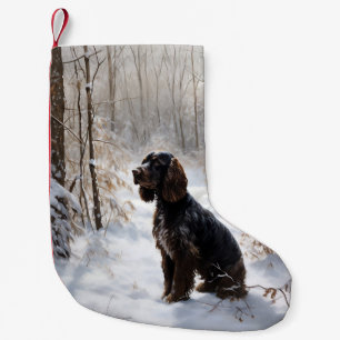 Cocker Spaniel Let It Snow Weihnachten Kleiner Weihnachtsstrumpf