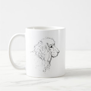 Cocker Spaniel – Line Art Sketch Hund Kaffeetasse