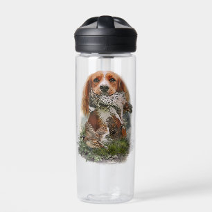 Cocker Spaniel mit grauem Partridge Trinkflasche