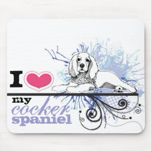 Cocker spaniel mousepad