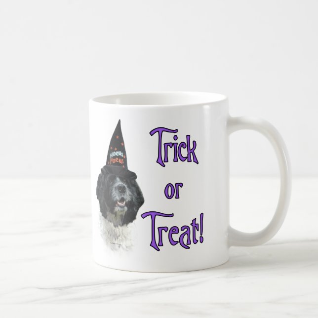 Cocker Spaniel (parti) Trick Kaffeetasse (Rechts)