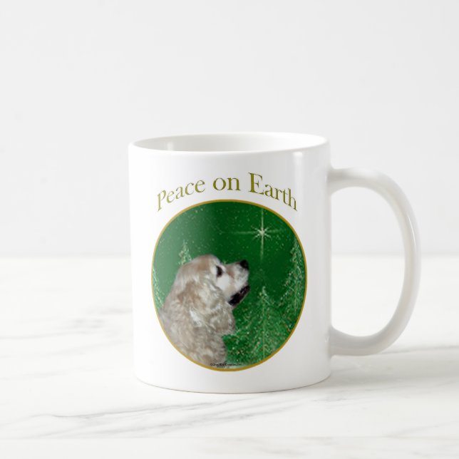 Cocker Spaniel Peace Kaffeetasse (Rechts)