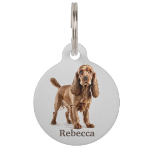 Cocker Spaniel Personalize Haustiermarke