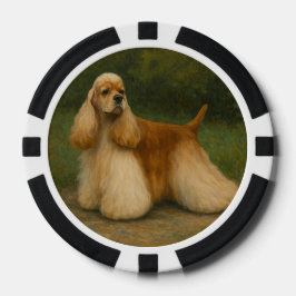 Cocker Spaniel Pokerchips