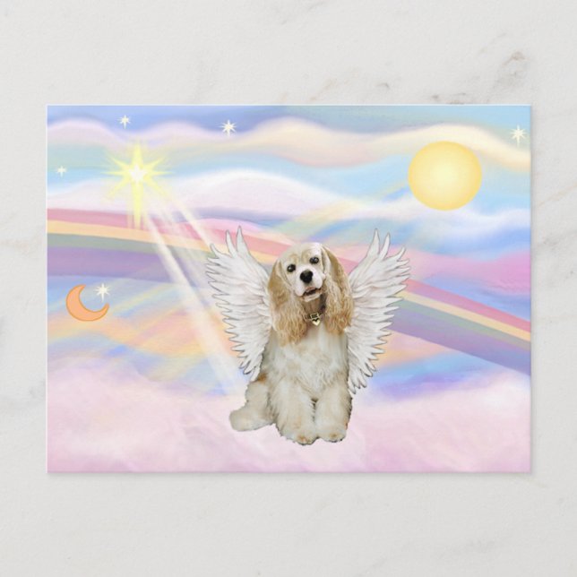 Cocker Spaniel Postkarte (Vorderseite)