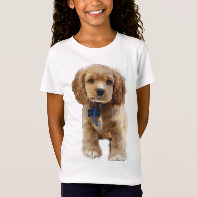 Cocker spaniel Puppy T-Shirt (Vorderseite)